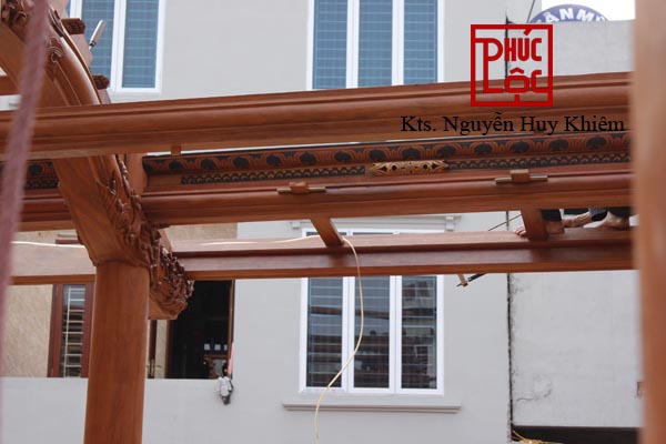 hiên nhà gỗ Lim lào hiên nhà gỗ Lim lào
