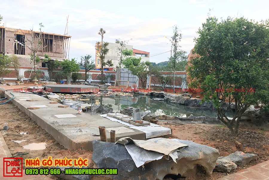 Cận cảnh giai đoạn thử nghiệm nước của hồ cá