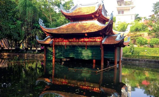 Công trình do nghệ nhân Nguyễn Khắc Tiến tham gia tu bổ, phục dựng.