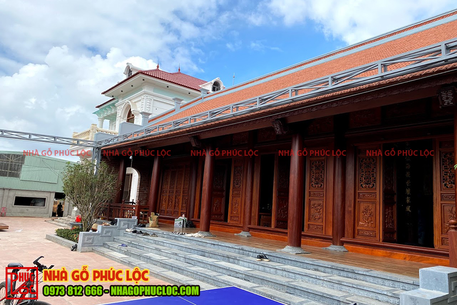 Cận cảnh căn nhà gỗ