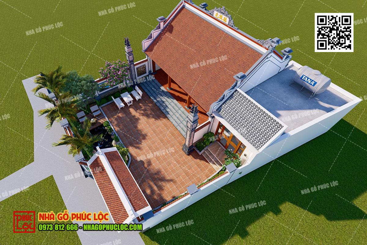 Ban Ve 3d Nha Go A Tuan Van Lam Hung Yen