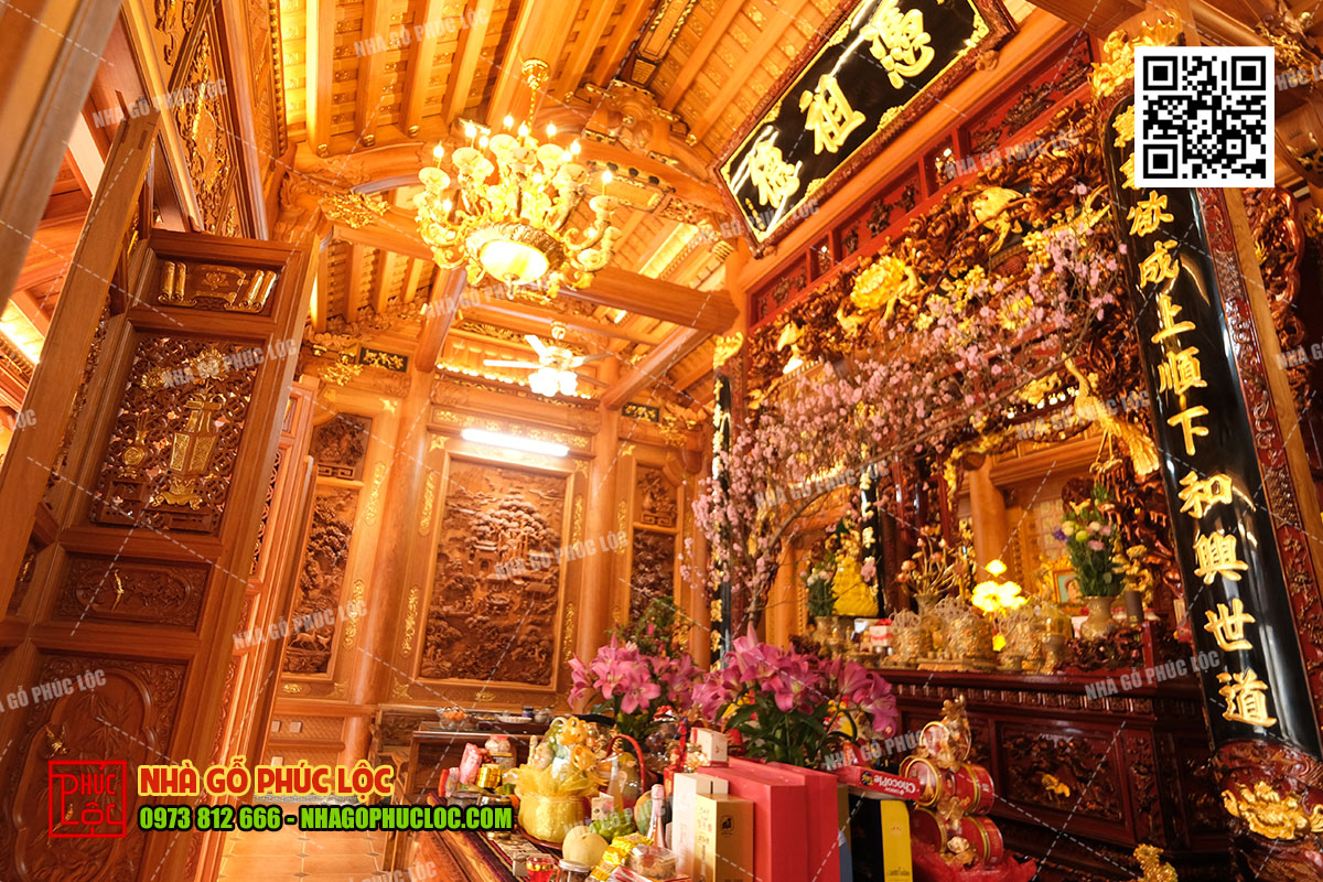 nhà 3 gian miền bắc 