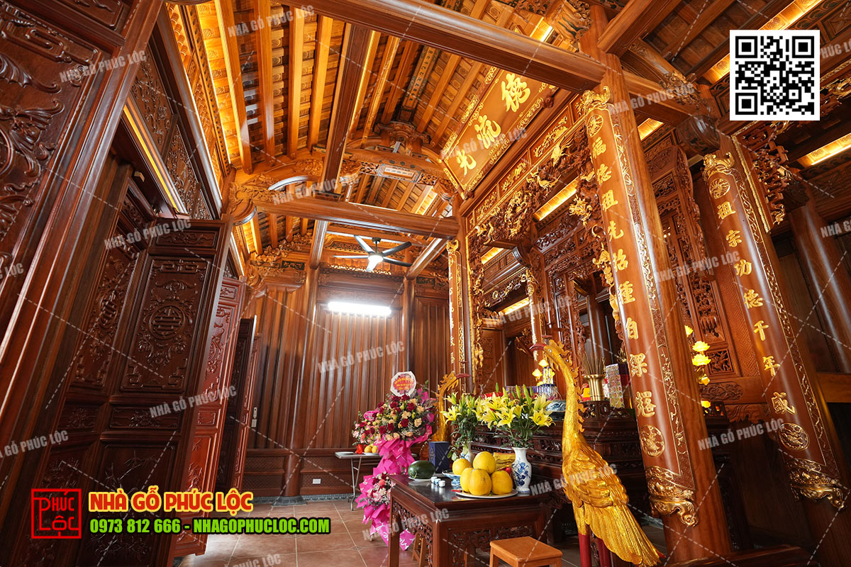 Nhà thờ họ bằng gỗ