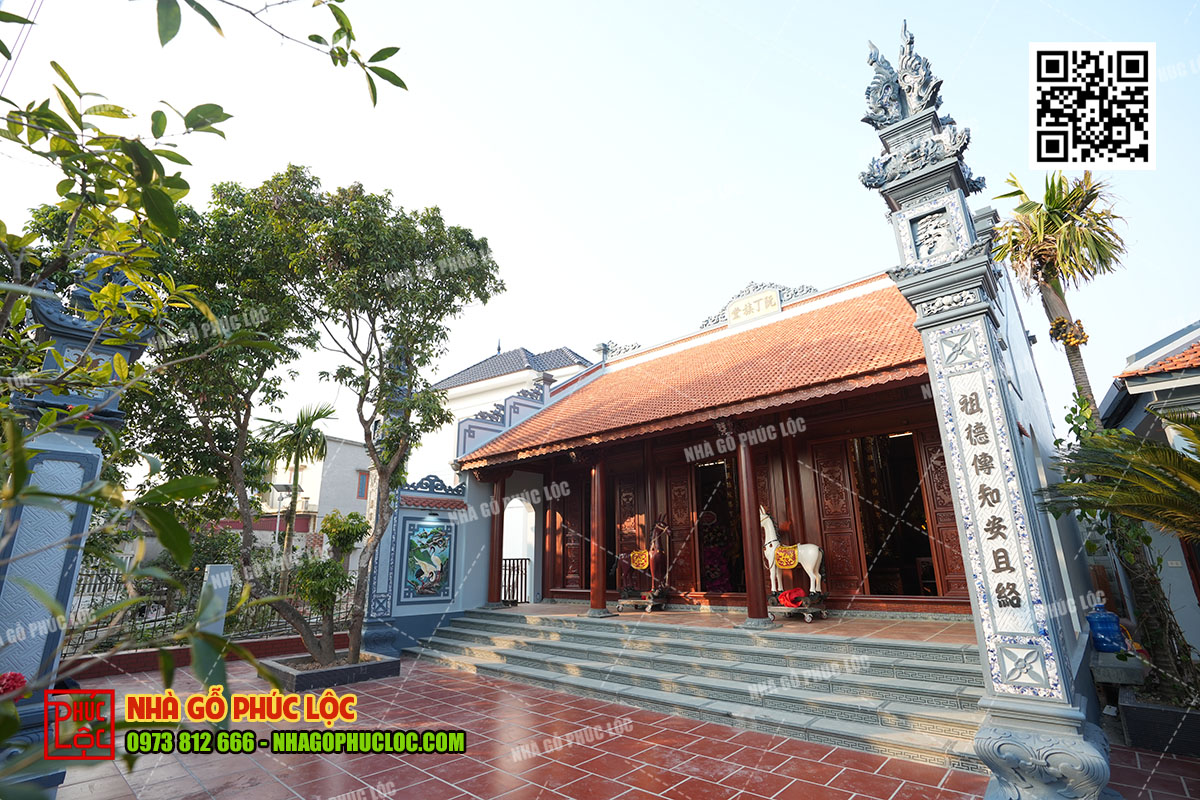 Nhà thờ họ bằng gỗ