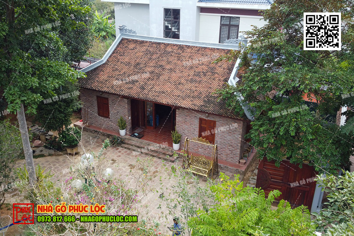 trục vận hành nhà gỗ