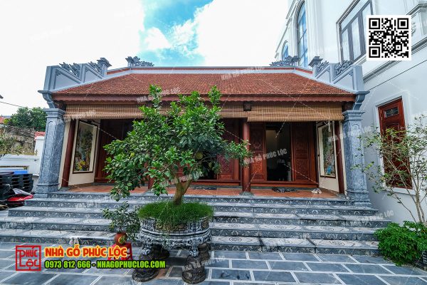 trục vận hành nhà gỗ